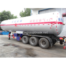 60 CBM LPG Gas Tank نصف مقطورة